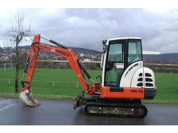 terex hr16 mini excavator|terex schaeff hr 16 dimensions.